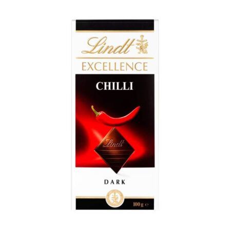 Lindt Excellence Dark Chilli Bar 100gr