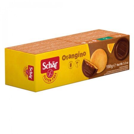 Schar Orangino Μπισκότα Με Γέμιση Πορτοκαλιού Σοκολάτα 150gr