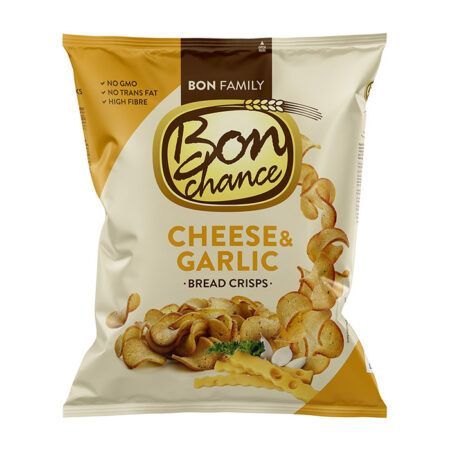 Bon Chance Cheese Garlic Bread Crisps 120gr
