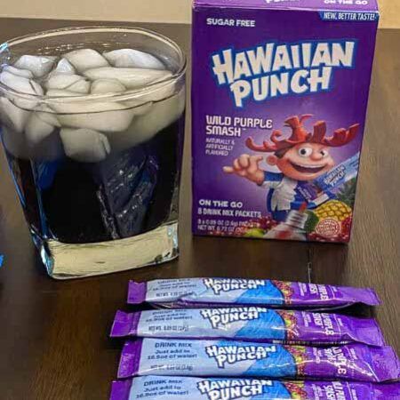 Hawaiian Punch Wild Purple Smash Sugar Free Drink Mix 26gr 2
