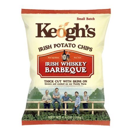 Keoghs Irish Whiskey BBQ Chips 125gr