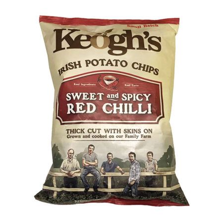 Keoghs Sweet Spicy Red Chilli Chips 125gr