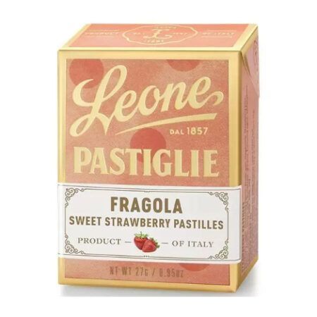 Leone Pastiglie Fragola Strawberry 27gr