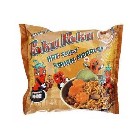 PakuPaku Instant Noodles Happy Curry 140gr