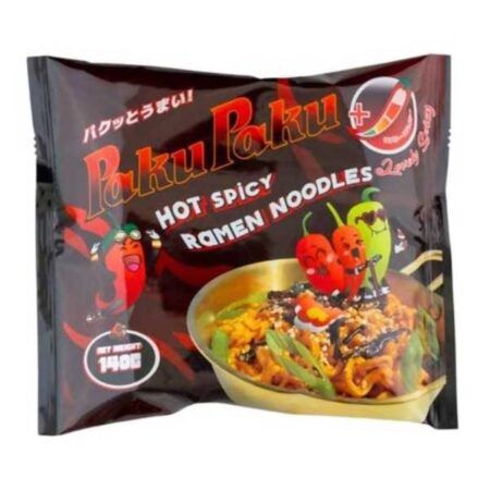 PakuPaku Instant Noodles Lovely Spicy 140gr