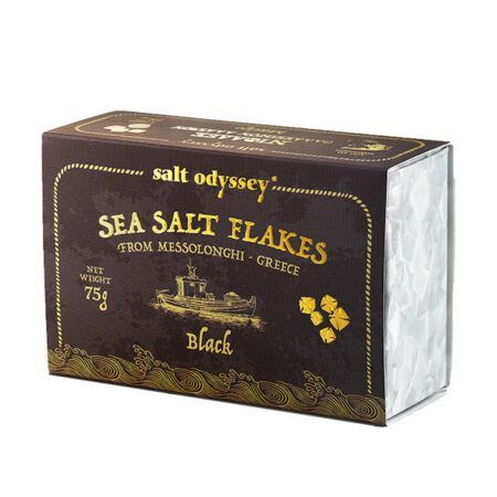 Salt Odyssey Sea Salt Flakes Black 75gr