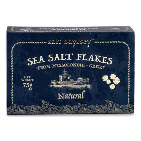 Salt Odyssey Sea Salt Flakes Natural 75gr