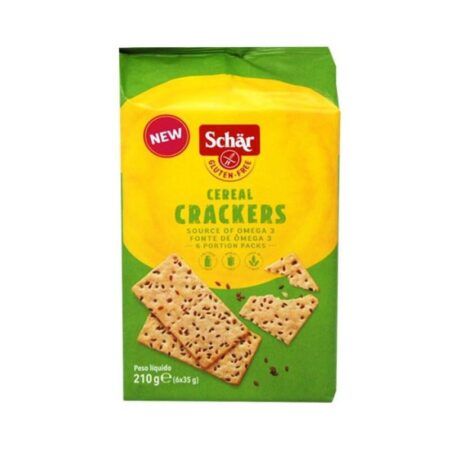 Schar Cereal Crackers Κράκερς Πολύσπορα 210gr