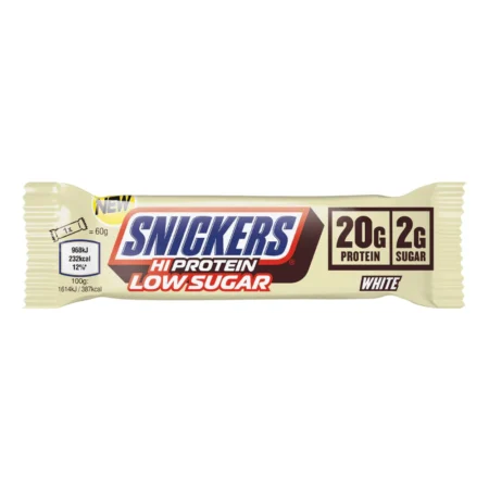 Snickers White Low Sugar Protein Bars Single 57g Bar