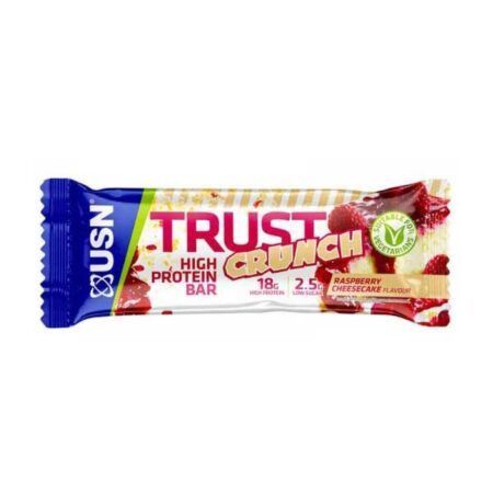USN Trust Crunch Raspberry Cheesecake Protein Bar 60gr