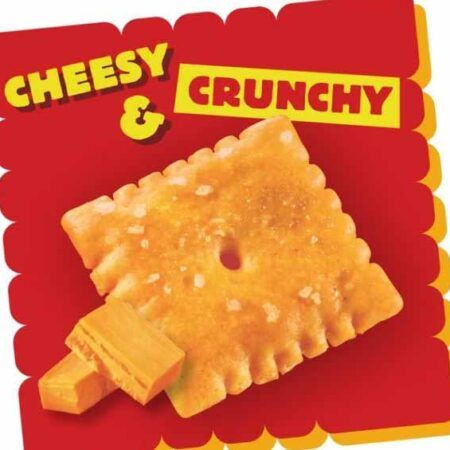 Kelloggs Cheez It Reduced Fat Original Baked Snack Cheese Crackers 326gr 2