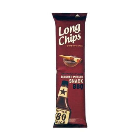 Long Chips Mashed Potato Snack BBQ 75gr