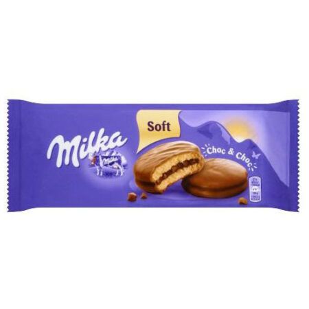 Milka Μπισκότα Βανίλια Με Γέμιση Σοκολάτα Choc Choc 150gr