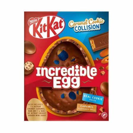 Nestle Kit Kat Caramel Cookie Collision Chocolate Incredible Easter Egg 512gr