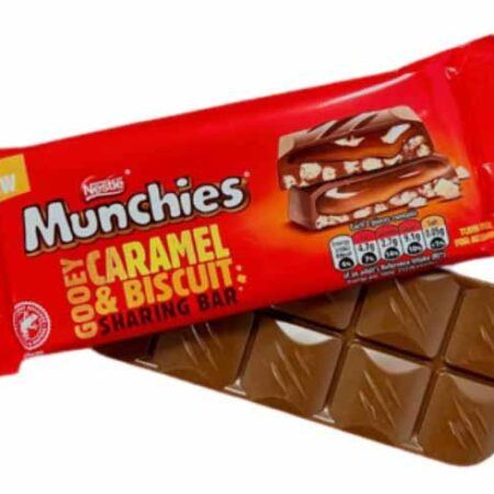 Nestle Munchies Gooey Caramel Biscuit Sharing Bar 87gr 1