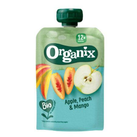 Organix Apple Peach Mango 100gr