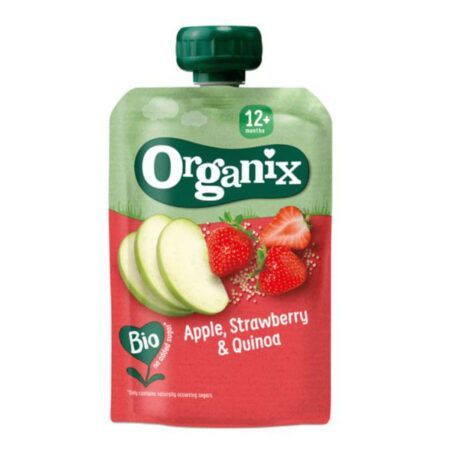 Organix Apple Strawberry Quinoa 100gr