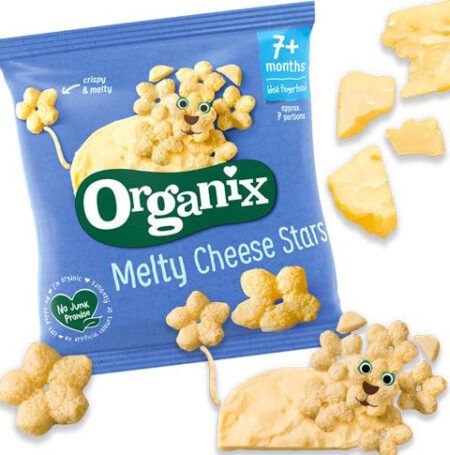 Organix Melty Cheese Stars ΧΓ 20gr 2