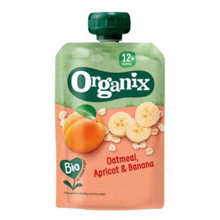Organix Oatmeal Apricot Banana 100gr