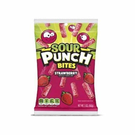 Sour Punch Bites Strawberry 142gr