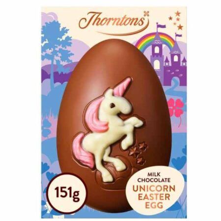 Thorntons Milk Chocolate Unicorn Easter Egg 151gr 2