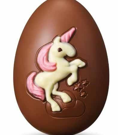Thorntons Milk Chocolate Unicorn Easter Egg 151gr ok