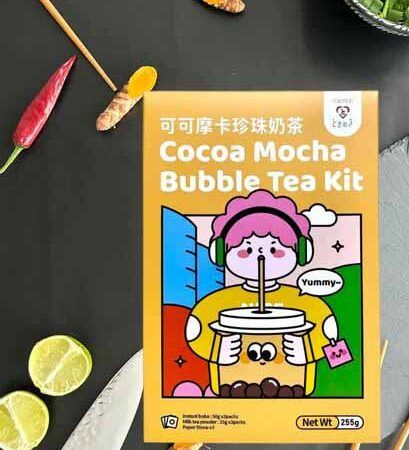 Tokimeki Japanese Cocoa Mocha Bubble Tea Kit 255gr 2