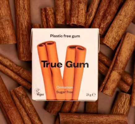 True Gum Τσίχλες Με Γεύση Cinnamon Χωρίς Ζάχαρη 21gr 1