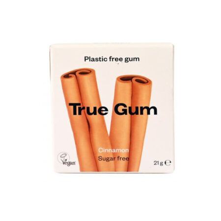 True Gum Τσίχλες Με Γεύση Cinnamon Χωρίς Ζάχαρη 21gr
