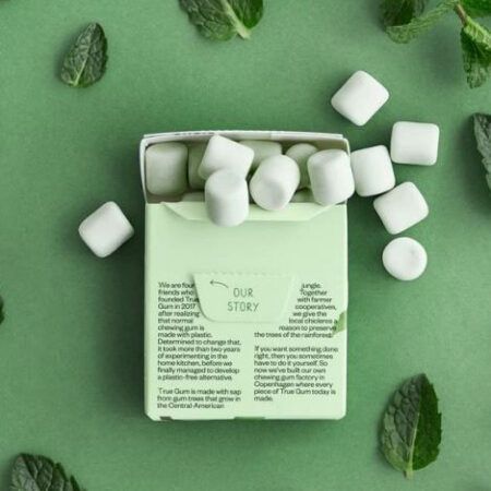 True Gum Τσίχλες Με Γεύση Mint Χωρίς Ζάχαρη 21gr 1