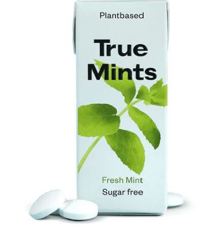 True Mints Fresh Mint Καραμέλες Χωρίς Ζάχαρη Με Γεύση Μέντα 13gr 1