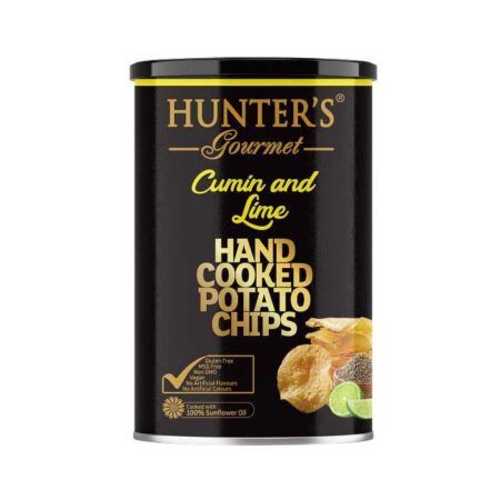 Hunters Gourmet Potato Chips Cumin Lime ΧΓ 150gr