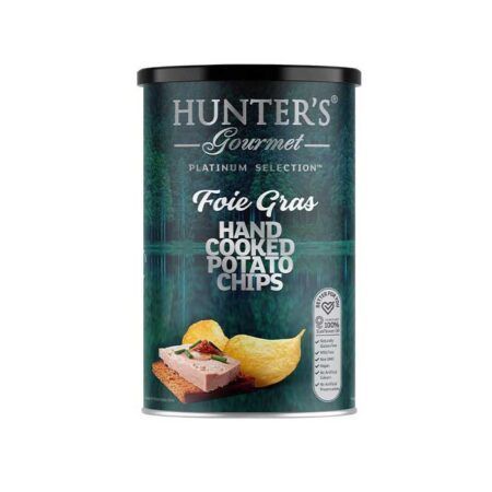 Hunters Gourmet Potato Chips Foie Gras ΧΓ 150gr 1