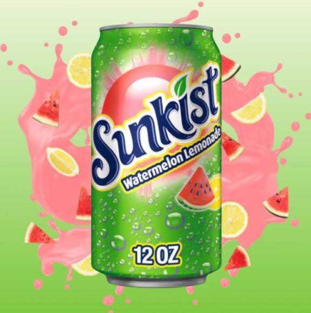 Sunkist Watermelon Lemonade 355ml 1