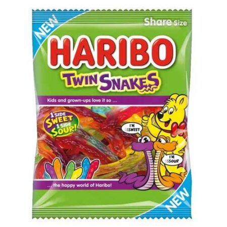 Haribo Twin Snakes 175gr