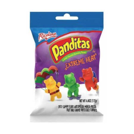 Ricolino Panditas Little Panda Gummy Bears Extreme Heat ΧΓ 125gr 2